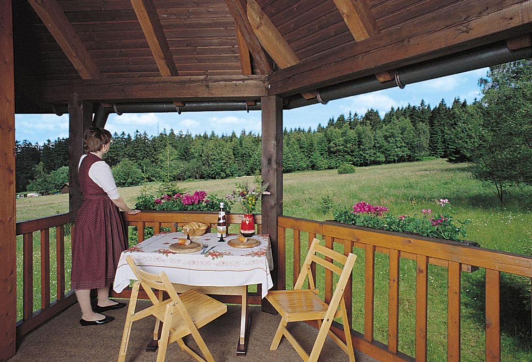 Ferienwohnungen Landhaus Tannenhof Bischofsgrün Kültér fotó